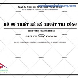 Thiết kế thi công xây nhà trọn gói tại quận 8 