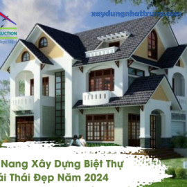 Cẩm Nang Xây Dựng Biệt Thự Mái Thái Đẹp Năm 2024