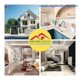 Xây nhà 2 lầu mái thái tại quận Tân Bình