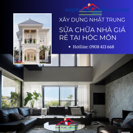 Sửa chữa nhà giá rẻ tại Hóc Môn