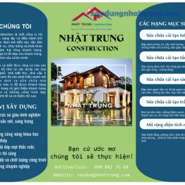 Sửa chữa cải tạo nhà tại quận 3 