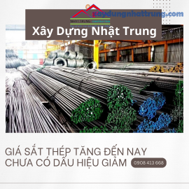 Giá sắt thép, xi măng đồng loạt tăng mạnh và chưa có dấu hiệu dừng lại từ năm 2021 đến nay